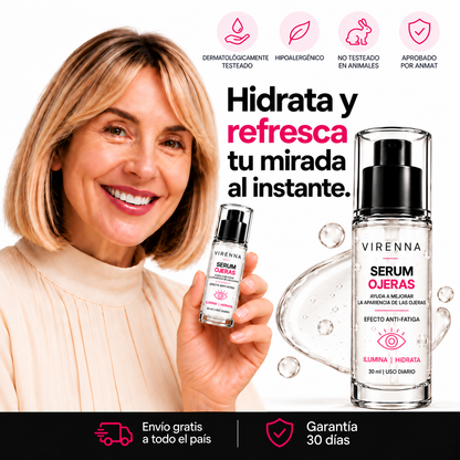 Virenna Serum Ojeras — Contorno de Ojos Anti-Fatiga y Anti-Ojeras