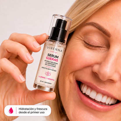 Virenna Serum Ojeras — Contorno de Ojos Anti-Fatiga y Anti-Ojeras